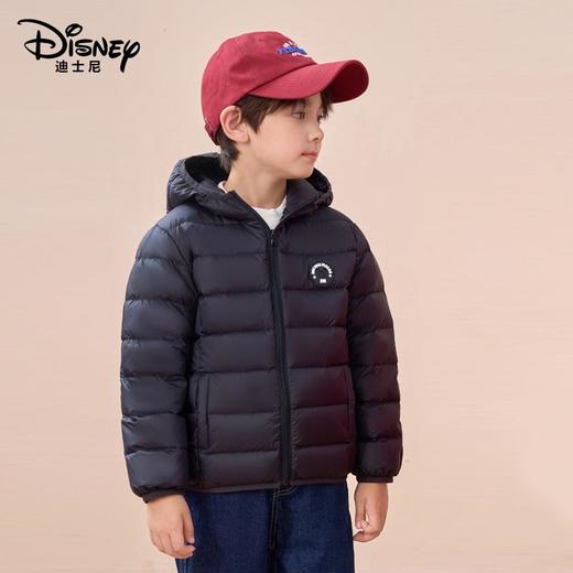 迪士尼儿童轻薄羽绒服国标90白鸭绒男女童韩版羽绒服保暖外套 商品图0