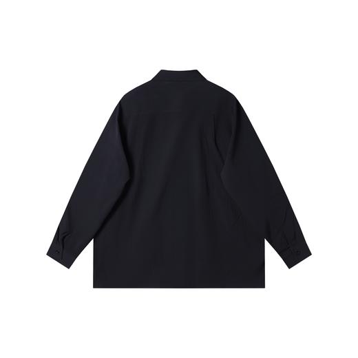 SDSA男装2026新款高贵轻奢新中式复古纯色长袖衬衫百搭宽松衬衣 商品图4