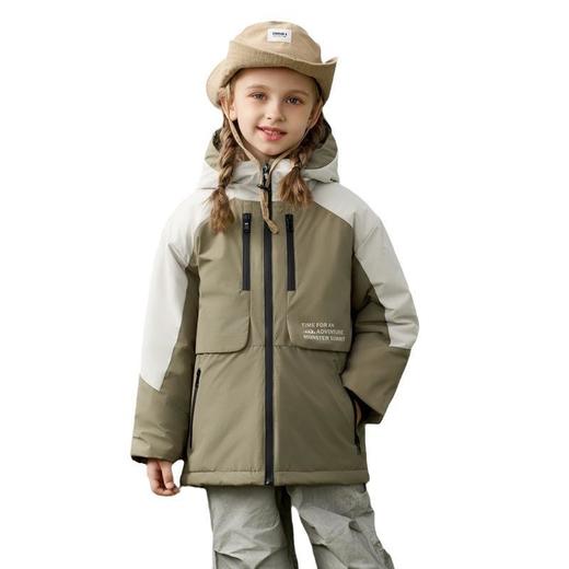 迪士尼新款儿童户外冲锋衣中大童三合一亲子款90白鸭绒羽绒登山服 商品图4