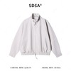 SDSA男装2026新款高贵轻奢美式简约纯色拉链立领夹克外套百搭宽松 商品缩略图0
