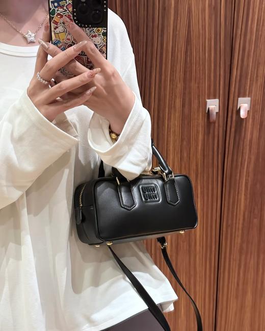 Miu家一包难求保龄球纯皮单肩斜挎包 商品图10