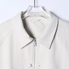 SDSA男装2026新款高贵轻奢韩系简约纯色拉链翻领夹克外套百搭宽松 商品缩略图1