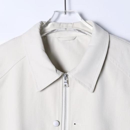 SDSA男装2026新款高贵轻奢韩系简约纯色拉链翻领夹克外套百搭宽松 商品图1