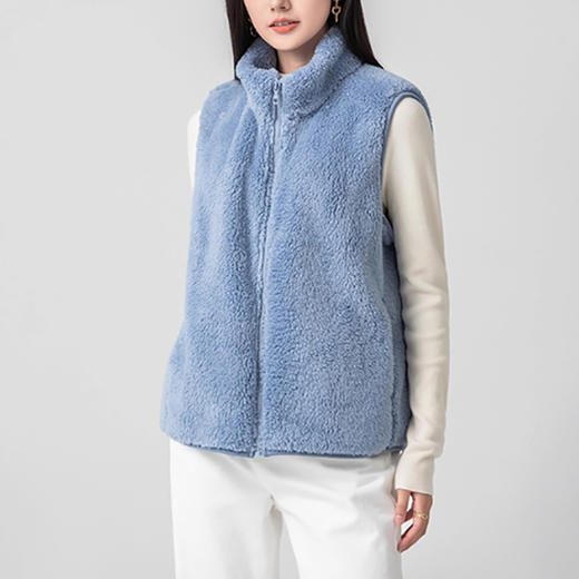 裁缝学苑AH121立领马甲纸样女装新款短款珊瑚绒上衣外套服装打板 商品图4