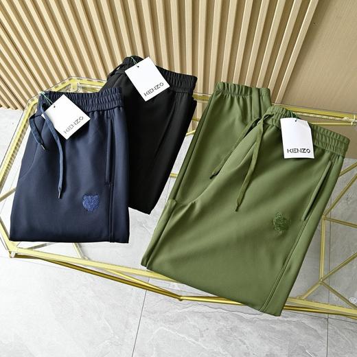 春秋季新款复合加绒加厚虎头刺绣防泼水机能工装裤宽松束脚长裤！！ 商品图7