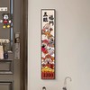 【新年卡通挂件福字装饰画】线条小狗入户门牌号定.制家用号码牌 商品缩略图4