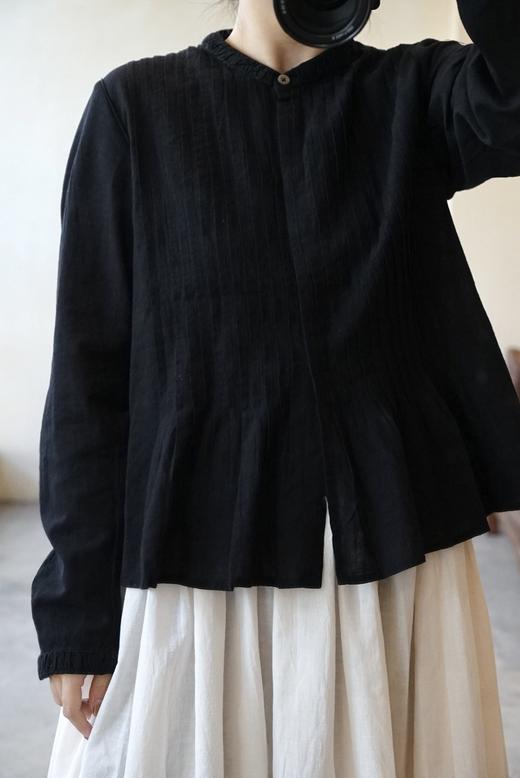 khadi and Co圆领褶皱衬衫 商品图7