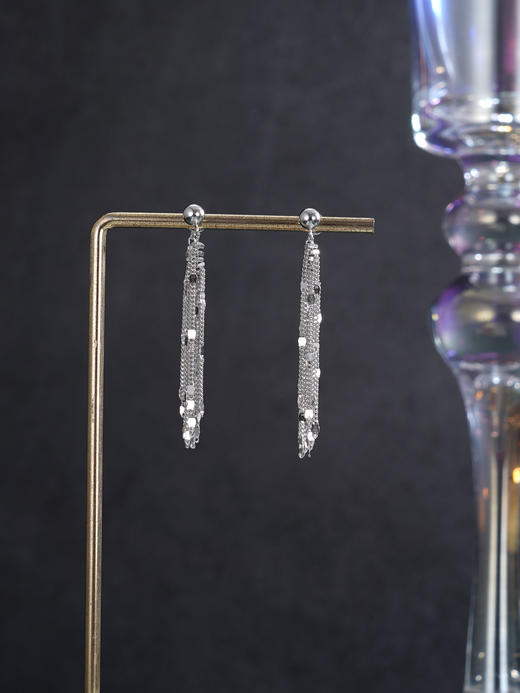 子佩集【光华织梦】银S925耳环【FYE-0572101R】时尚流苏2601 商品图5