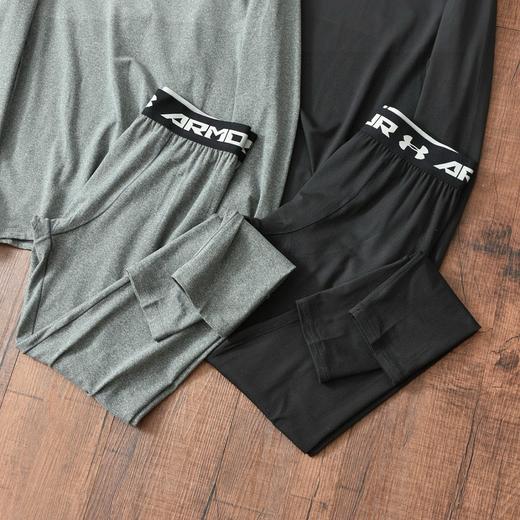 UA安德玛舒绒半高领保暖内衣套装强势来袭, 适合男士打底健身内穿百搭款式！ 商品图7