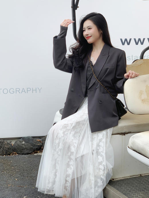 【百图lulu】【蝴蝶花半裙】蝴蝶印花  花洒 裙摆半裙 商品图12