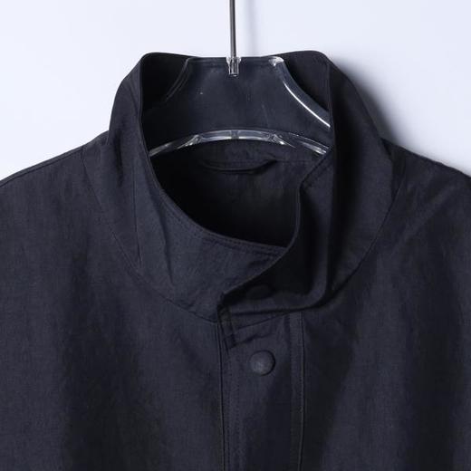 SDSA男装2026新款高贵轻奢韩版简约按扣立领夹克外套百搭宽松纯色 商品图1