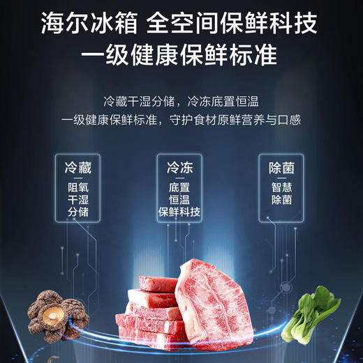 海尔（Haier）冰箱 BCD-625WLHTD2BD5U1 商品图6