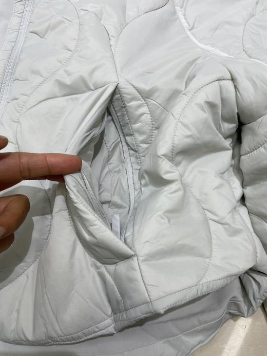 22-6 纯圆正少量 lu轻量透气防水复古运动棉服 又轻又暖 我穿8码 商品图6