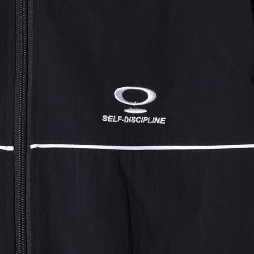 SDSA男装2026新款高贵轻奢韩版拉条刺绣字母拉链立领夹克外套百搭 商品图2