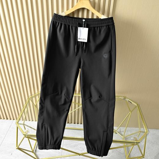 春秋季新款复合加绒加厚虎头刺绣防泼水机能工装裤宽松束脚长裤！！ 商品图3