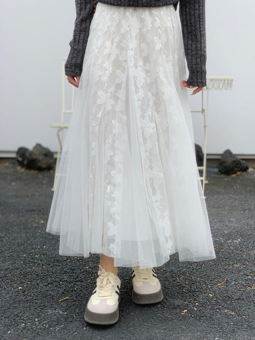 【百图lulu】【蝴蝶花半裙】蝴蝶印花  花洒 裙摆半裙 商品图8