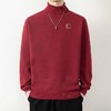 F020116冬季新款加绒加厚高领打底毛衣男女同款 商品缩略图3