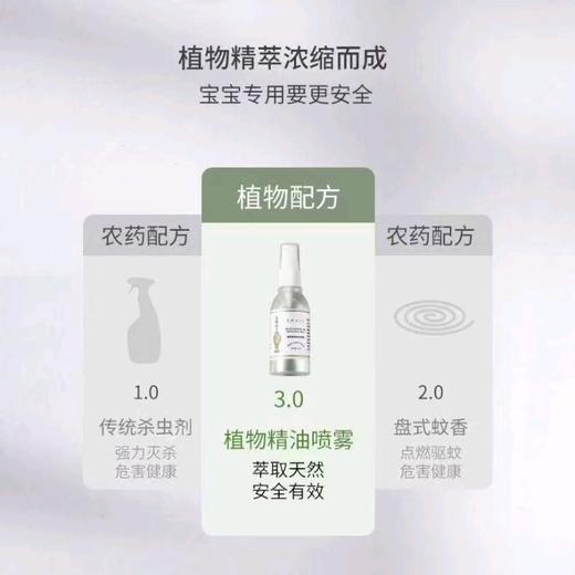 嫚熙植物精油喷雾60ml/瓶儿童宝宝户外防叮咬喷雾植物安心 商品图2