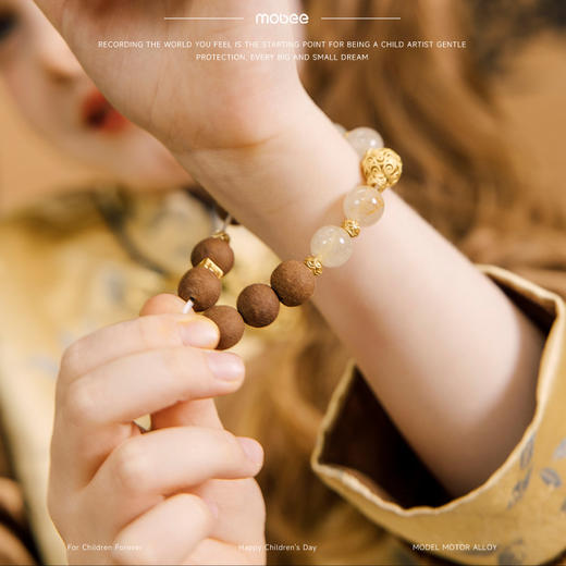 mobee非遗雅韵香饰手工diy串珠挂饰儿童玩具女孩首饰生日新年礼物 商品图9