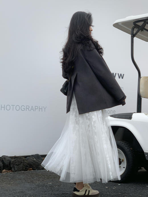 【百图lulu】【蝴蝶花半裙】蝴蝶印花  花洒 裙摆半裙 商品图13