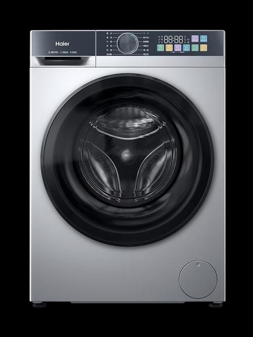 海尔初色系列 10k滚筒 智能投放 冲浪洗 滚筒洗衣机全自动XQG100-D21C2 商品图0