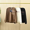 三角标26ss秋冬新款双面奥粒绒加厚圆领套头卫衣 商品缩略图0