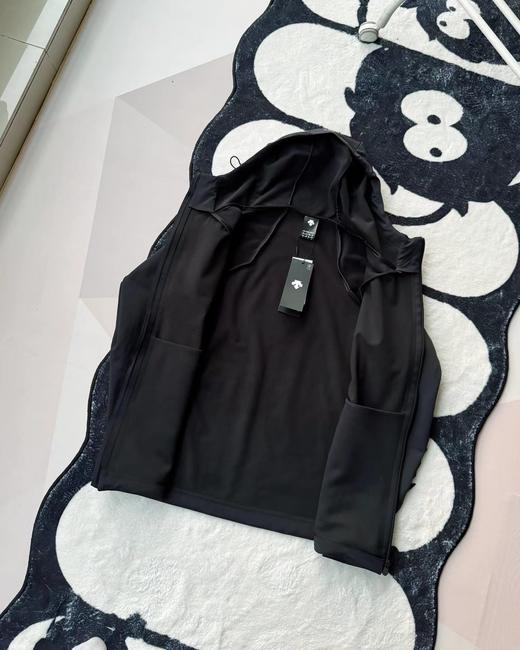 F020109户外休闲商务男士连帽软壳加绒冲锋衣 商品图5