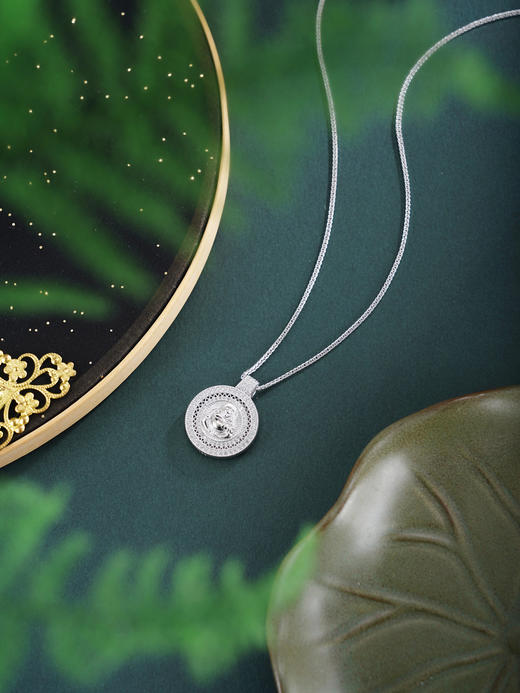 子佩集【弥勒赐福】银S925套链【FYL-2192】项链时尚佛2601 商品图2