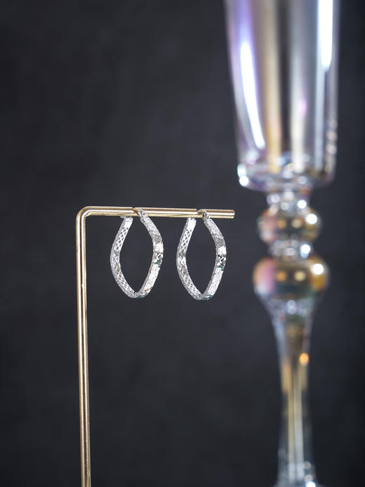 子佩集【大女主】银S925耳环【EL070731B】时尚扣环圆圈2601 商品图2