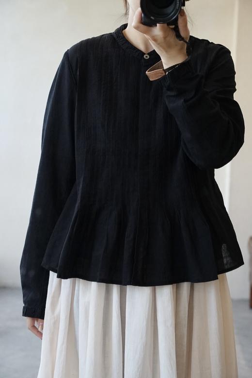 khadi and Co圆领褶皱衬衫 商品图6