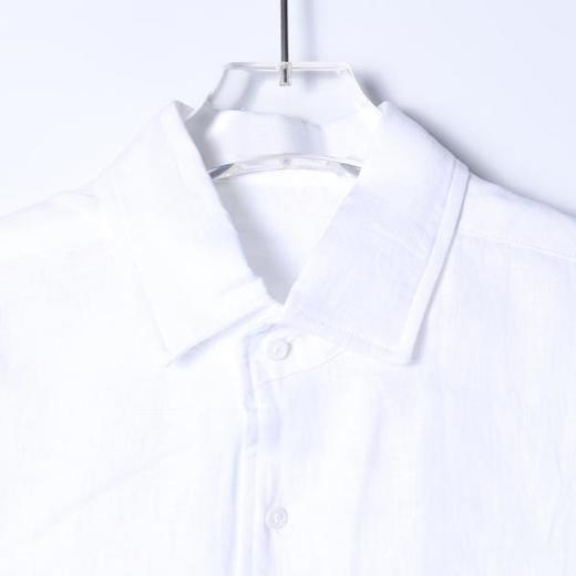 SDSA男装2026新款高贵轻奢韩版简约纯色亲肤长袖衬衫百搭极简衬衣 商品图1