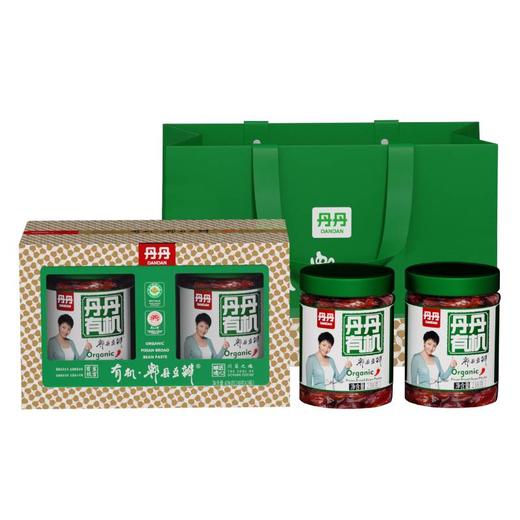 丹丹有机郫县豆瓣238克*2瓶礼盒装 商品图1