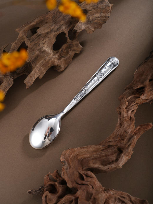 子佩集【龙兴福聚】银S999摆件【SZ000413】餐具龙&福勺子2601 商品图6