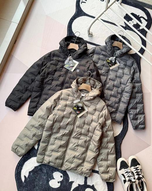 F020107男士户外运动轻量保暖连帽羽绒服外套 商品图0