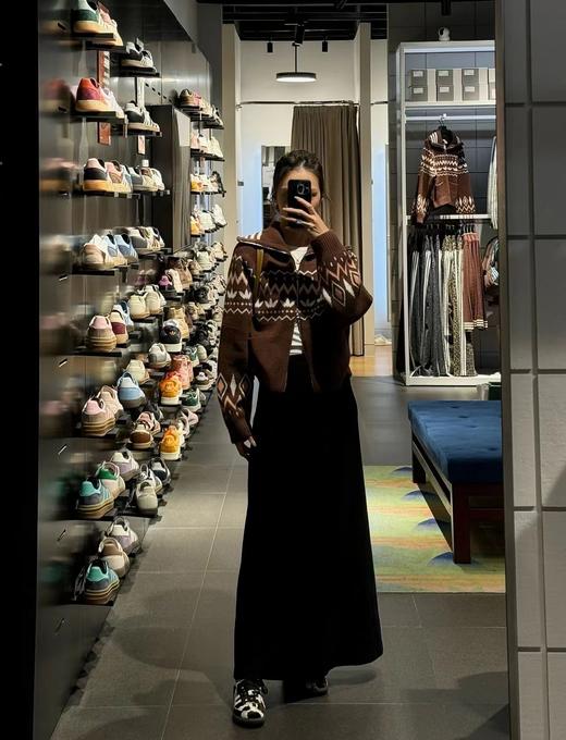 F020138新款宽松提花双开拉链运动针织开衫外套女 商品图13