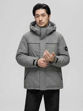 佐丹奴男装25年新款品质防风防泼水防油污鹅绒外套01075627
