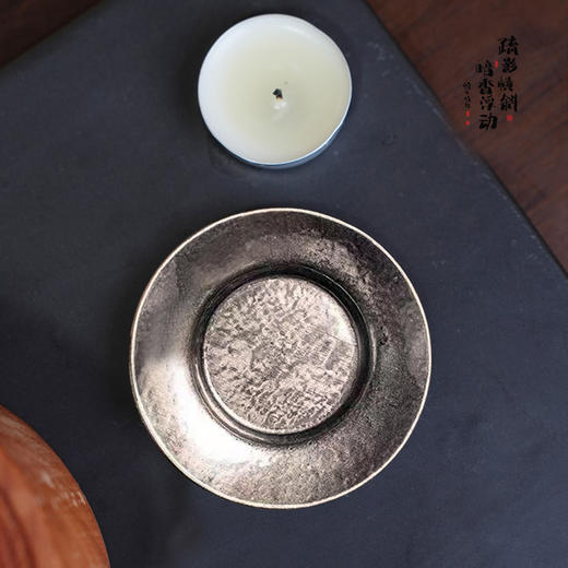 暗香疏影/温茶炉套装/一体式玻璃侧把壶/蜡烛煮茶温茶器明火保温加热 商品图4