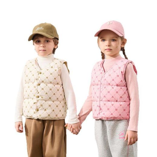 迪士尼儿童马甲男童女童棉背心2024秋冬薄款内搭宝宝外穿保暖坎肩 商品图4