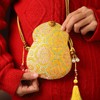 2026马年春节红包利是封葫芦零钱包宋锦手机包新年背带便携斜跨包 商品缩略图0
