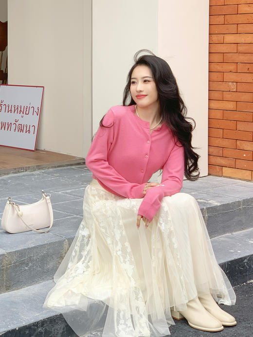 【百图lulu】【蝴蝶花半裙】蝴蝶印花  花洒 裙摆半裙 商品图4