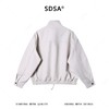 SDSA男装2026新款高贵轻奢美式简约纯色拉链立领夹克外套百搭宽松 商品缩略图4