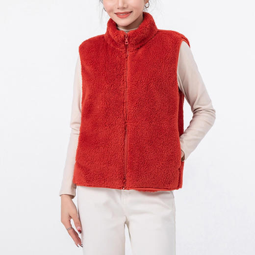 裁缝学苑AH121立领马甲纸样女装新款短款珊瑚绒上衣外套服装打板 商品图2