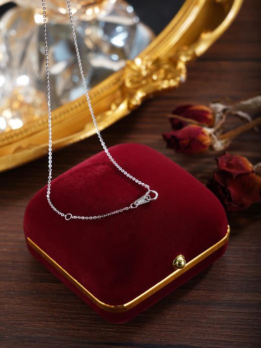 子佩集【芳华生香】银S925套链【YL-8129101】项链时尚花朵钻2601 商品图6