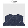 04-1潘依绣丁丁宠粉复古细闪镂空编织马甲背心Q48772 商品缩略图2