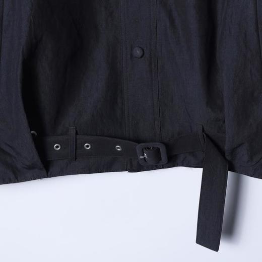 SDSA男装2026新款高贵轻奢韩版简约按扣立领夹克外套百搭宽松纯色 商品图2