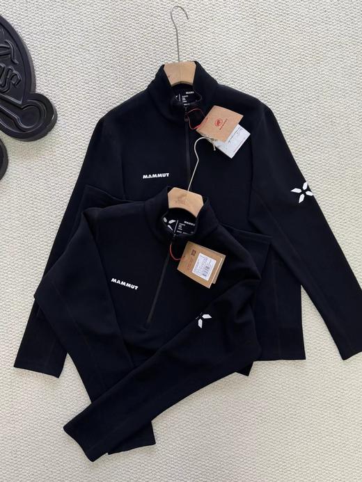 F020125半拉链功能上衣户外通勤双栖实力派打底衫 商品图1