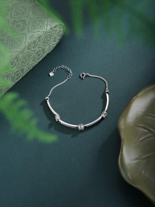 子佩集【逐梦星河】银S925手链【SL070633BM】时尚点钻2601 商品图7