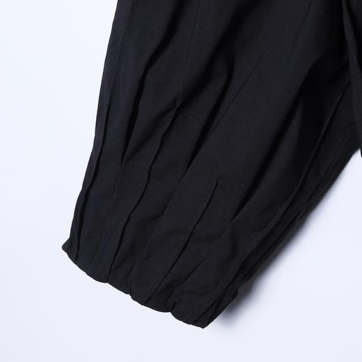 SDSA男装2026新款高贵轻奢韩版纯色褶皱拉链立领夹克外套百搭时尚 商品图3