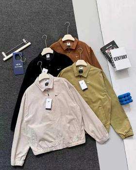 F020101美式复古工装灯芯绒小翻领外套男女同款