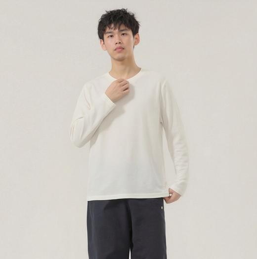 佐丹奴长袖T恤男装秋冬新款t恤衫男士纯色圆领打底衫13025861 商品图7
